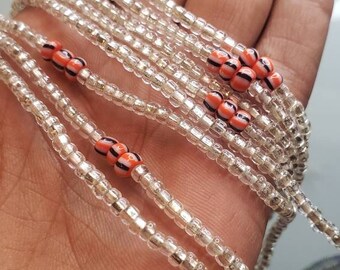 Waist beads, belly chain, body jewelry, beads