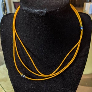 Beaded Necklace, layered Necklace, African jewelry, microbeads, multi-colored, tiered necklace, gifts, African beads