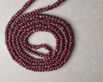 Waist beads, belly chain, body jewelry, beads, necklace, layered choker, beaded necklace, Ghana beads, made in Ghana, handmade