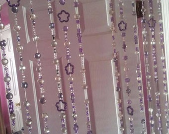 Housewarming Gift, Marbelleous Sun Seeds, Glass Curtain, Room Divider, Girl's Room, Wall Decor, Suncatcher, Glass curtains, Window Accent