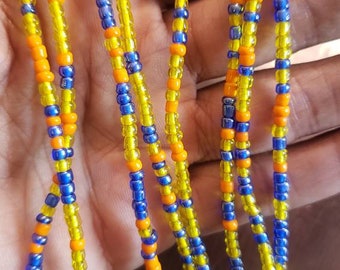 Waist beads, belly chain, body jewelry, beads