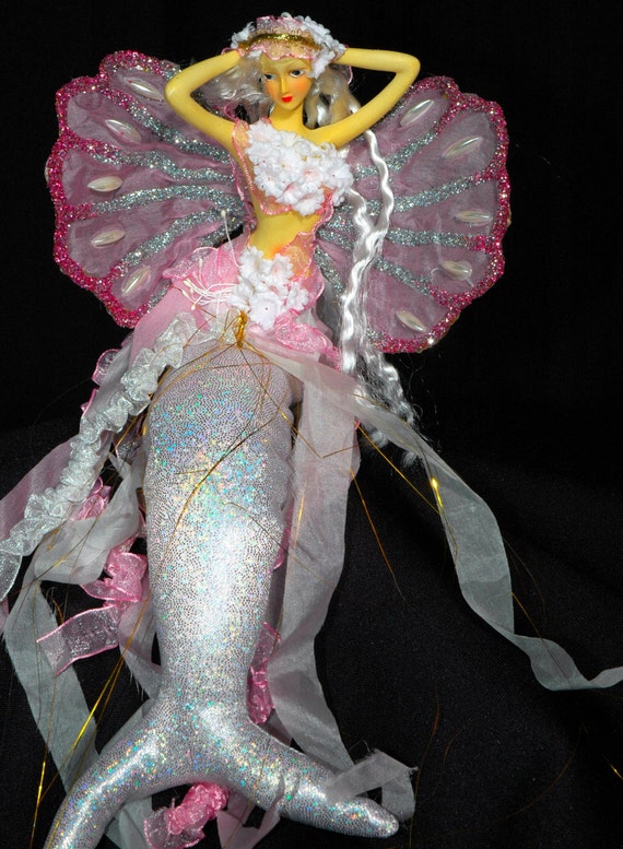 pink mermaid toy