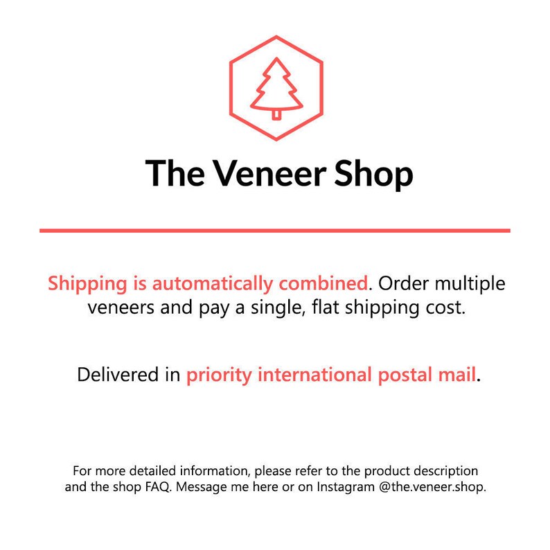 CN1IPE1X2 wood veneer leaf wood veneer sample marquetry veneer grade A 30x12cm 2 sheets Ipe wood veneer sheets