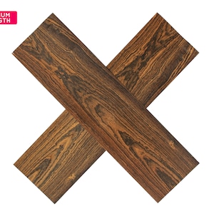 Feuilles de placage de bois de bocote, 53x14 cm, 1 feuille, qualité AA [CS3BOC5X1] / feuille de placage de bois / échantillon de placage de bois / placage de marqueterie