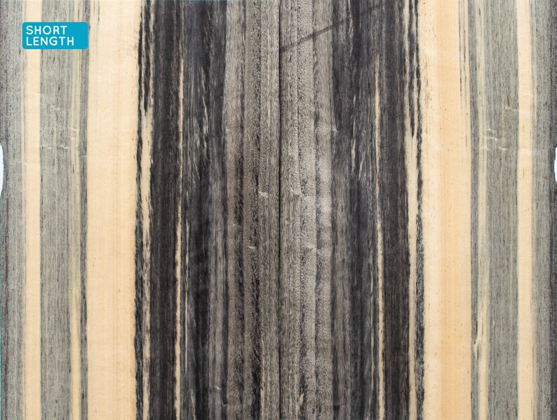 Harborica black wood veneer sheets 30x19cm 2 sheets grade Etsy