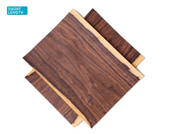 Hojas de chapa de madera de granadillo, 30 x 22 cm, 1 hoja, grado AA [CS3MSA1X1]/hoja de chapa de madera/muestra de chapa de madera/chapa de marquetería
