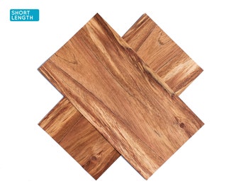 Tiger etimoe wood veneer sheets, 30x16cm, 2 sheets, grade AA [CS4ETI4X2] / wood veneer leaf / wood veneer sample / marquetry veneer