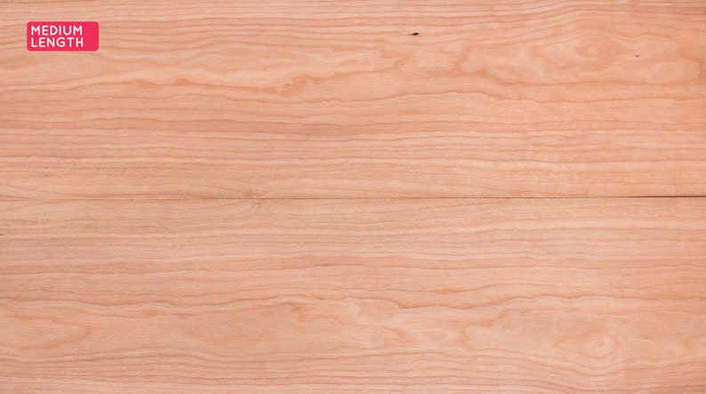 Black cherry wood veneer sheets 56x15cm 2 sheets grade A/B | Etsy