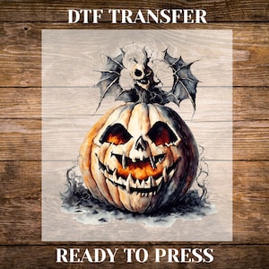 Fantasma de Halloween DTF, Abóbora de Halloween retrô pronta para impressão, Abóbora de outono DTF, Assustador DTF, Fantasma DTF, Boo de Halloween DTF, Transferência de abóbora