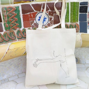 Tote Bag Dance YourLife Coton bio / Organic Cotton Tote Bag inspired by Pina Bausch image 8