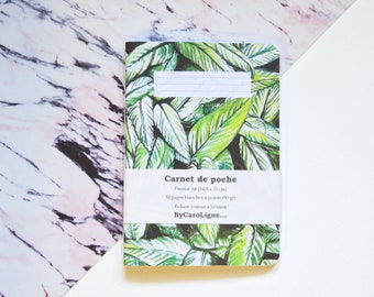 Carnet de notes - Carnet à dessins Végétal, format A6 / Vegetal Pocket Notebook - sketchbook