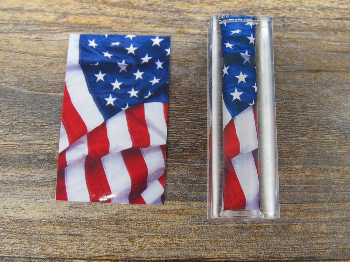 American Flag Pre-Tubed Pen Blank | Etsy