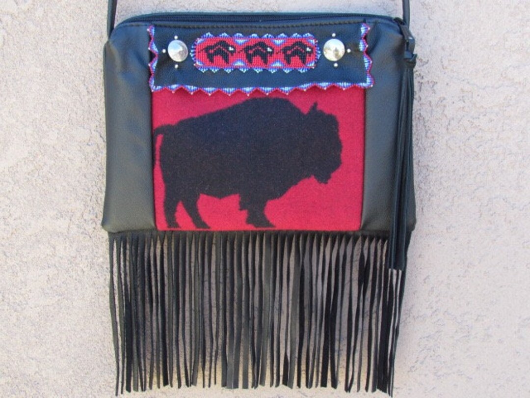 Into The Wild Beaded Shoulder Bag