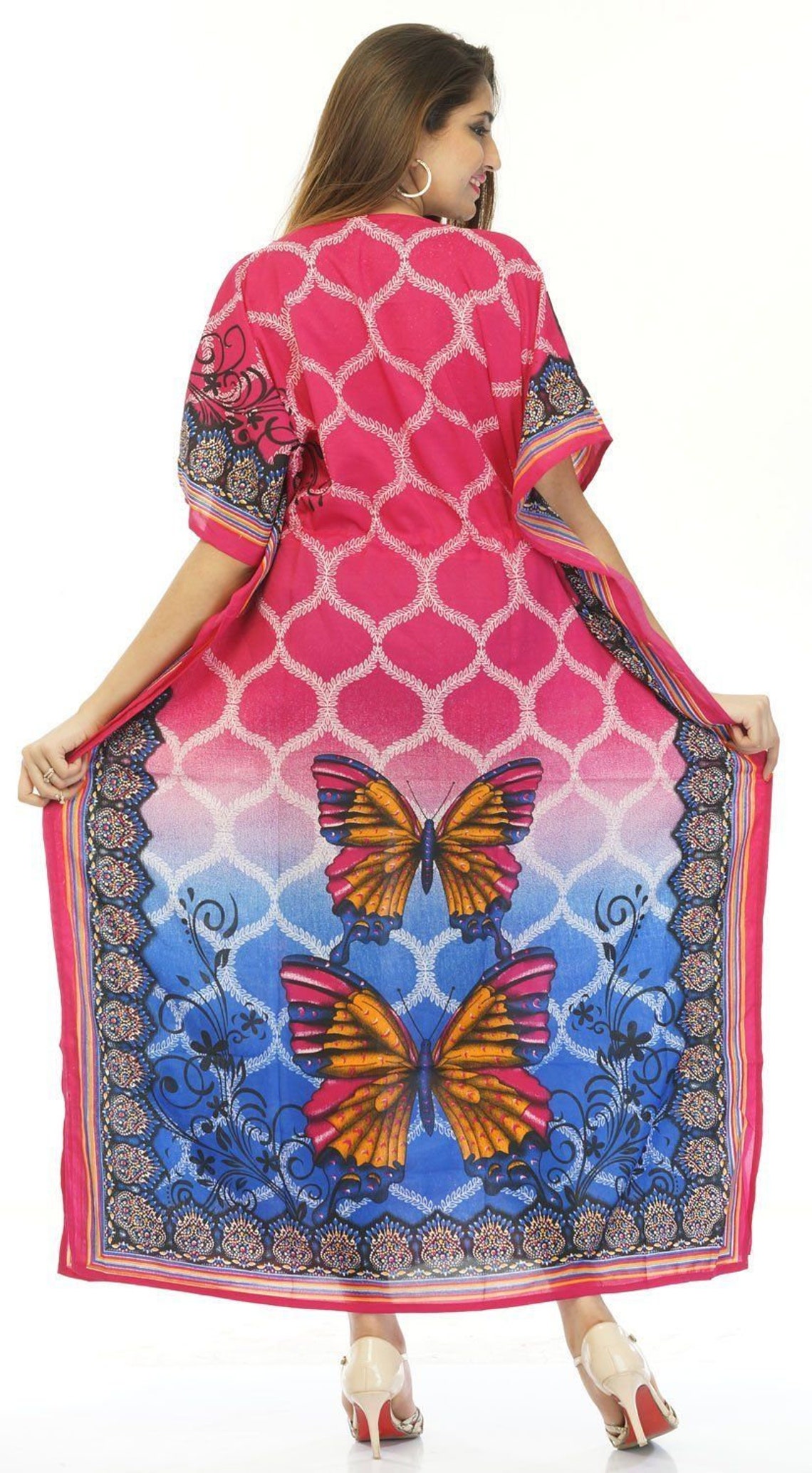 kaftan butterfly nighty