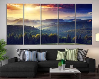 Nature Canvas Art Etsy