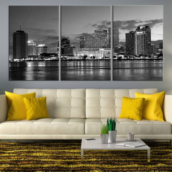 New Orleans Skyline Etsy