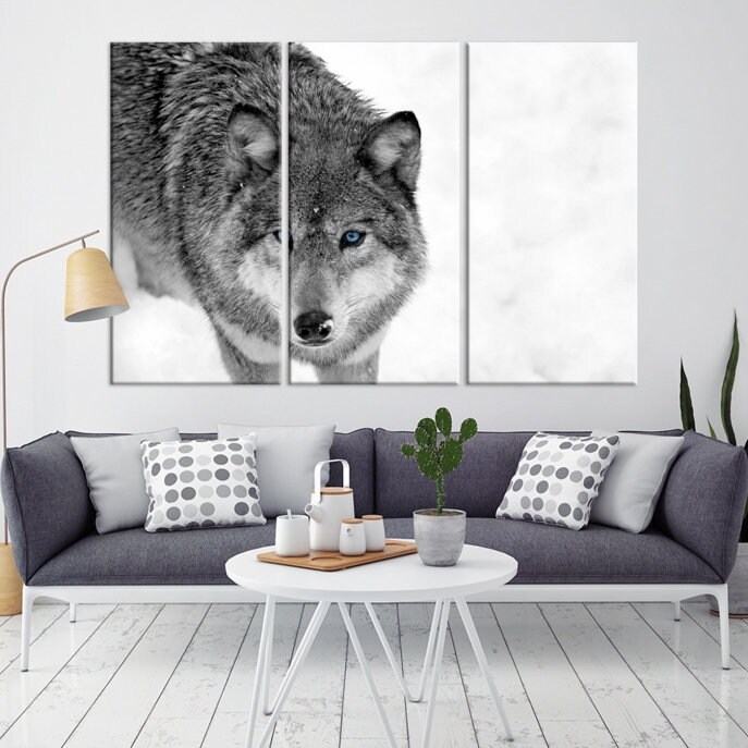 Large Wild Animals Canvas Art Large Wall Art Animal Canvas Etsy UK