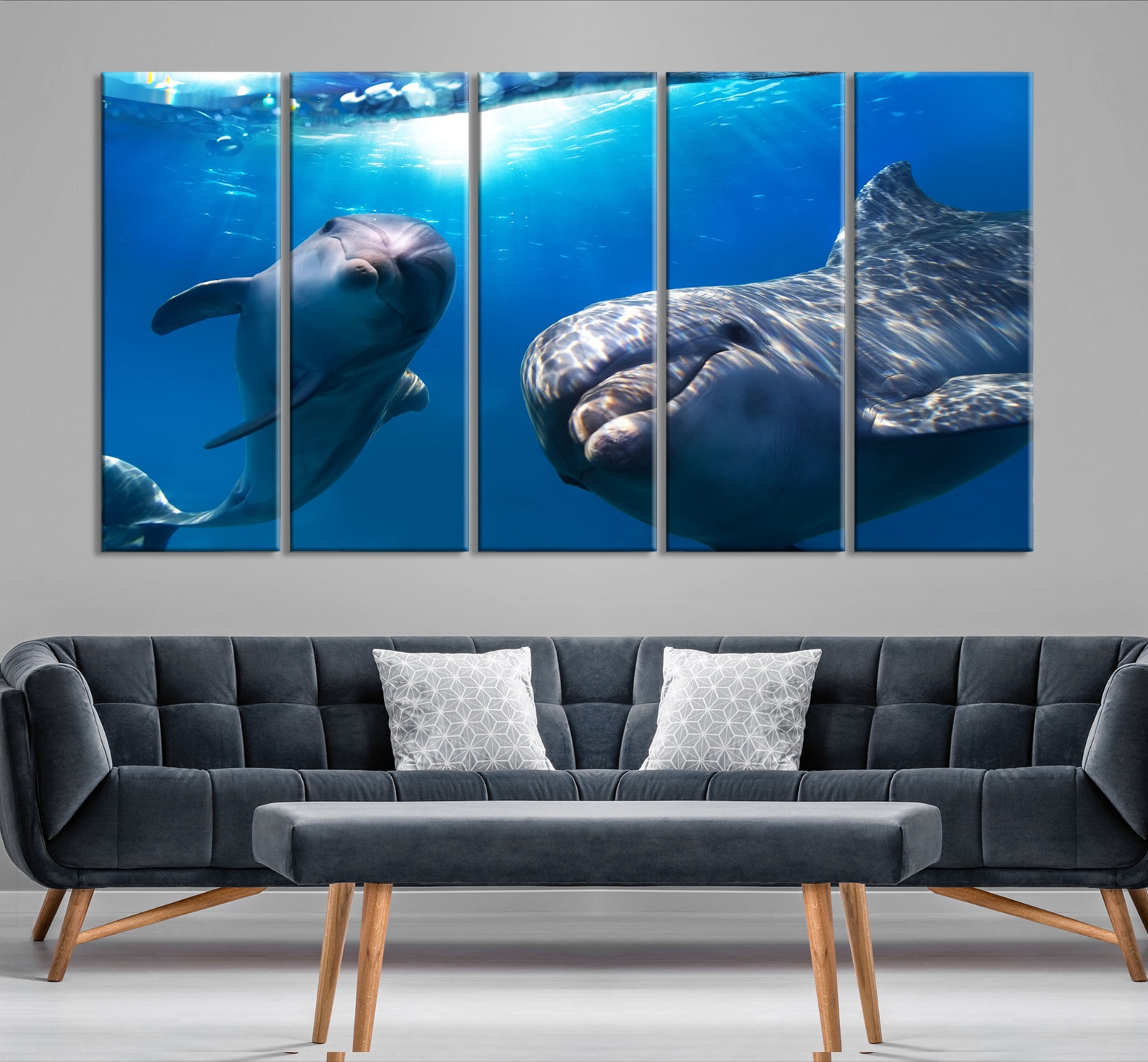 smart wall art dolphin on canvas smart wall art dolphin on canvas