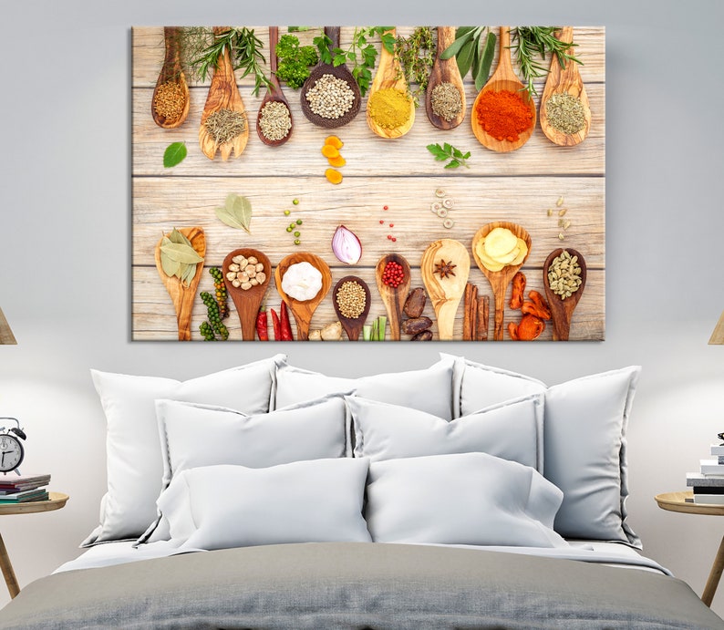 Modern Kitchen Wall Art Large Canvas Print Extra Large - Etsy