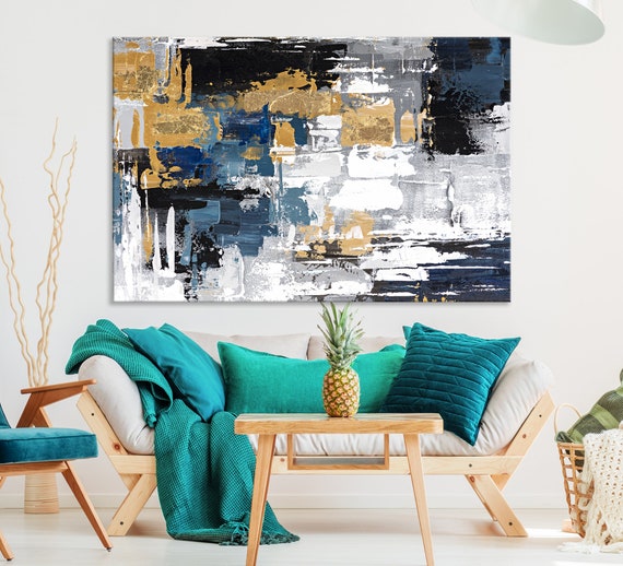 Modern Abstract Canvas Wall Art Painting Large Wall Art Abstract