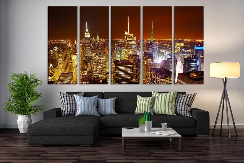 Extra Large Wall Art NEW YORK City Canvas Prints New York Etsy