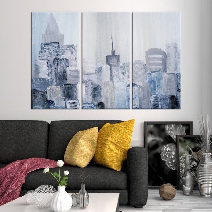 Wynwood Studio 'NY Skyline' Cities And Skylines Wall Art, 49 OFF