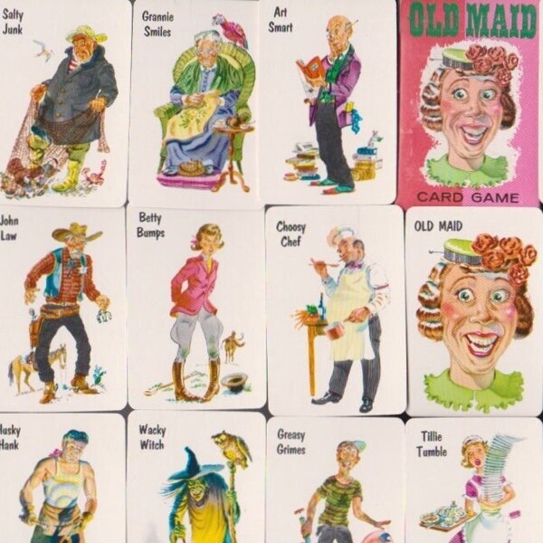 Old Maid Etsy