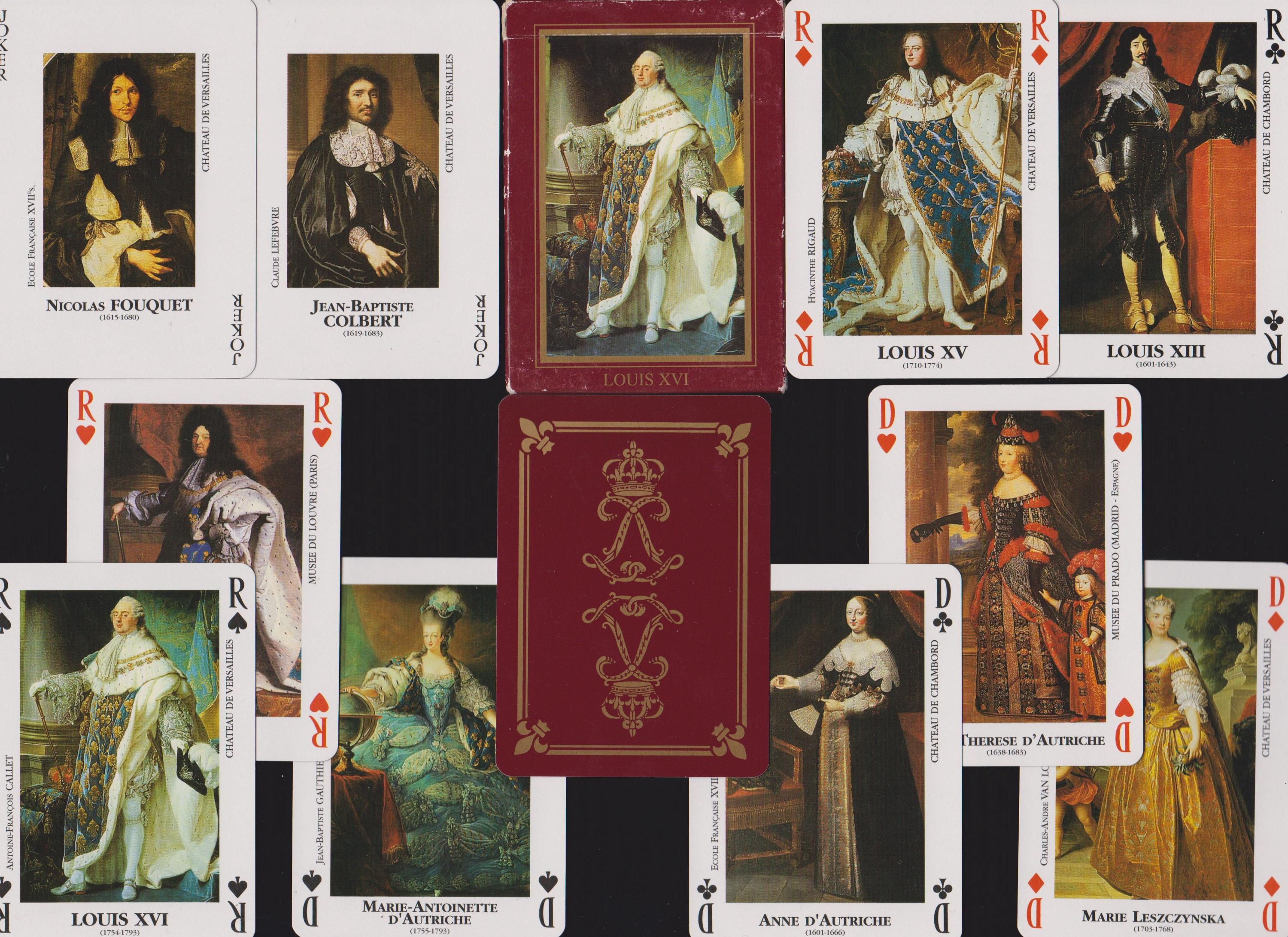 Marie Antoinette Playing Cards - Etsy