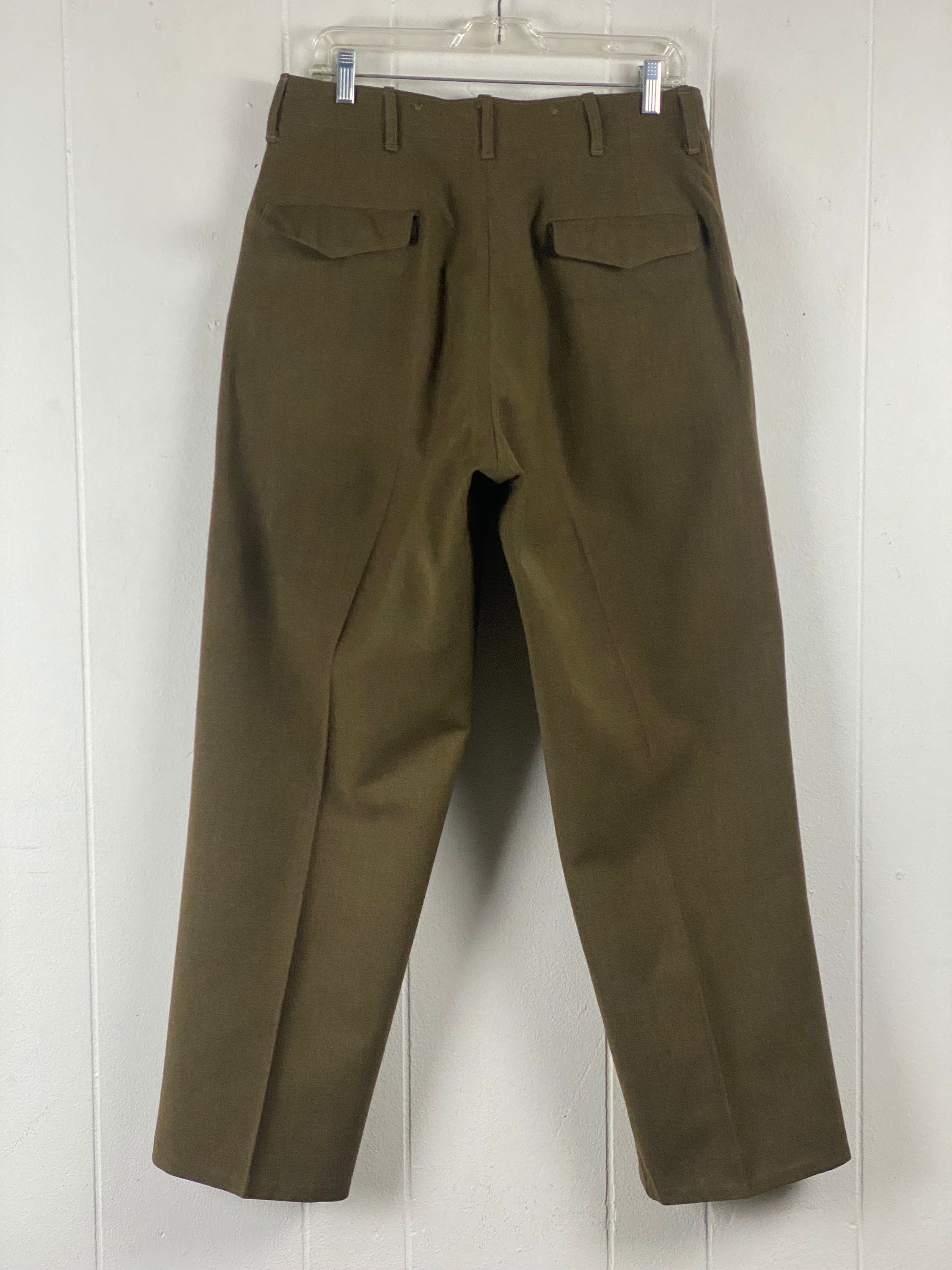 パンツ US ARMY M-1937 WOOL TROUSERS 1940s W31 Original US M-1937 Wool Trousers