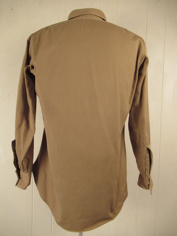 Vintage shirt, military shirt, work shirt, 1960s … - image 5