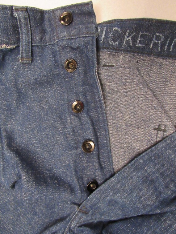 Vintage Denim Pants U.S. Navy Pants 1940s Denim Jeans WWII - Etsy