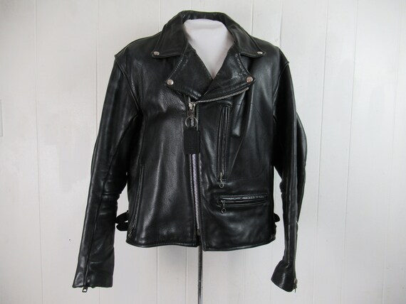 VINTAGE JACKET, motorcycle jacket, Vanson jacket,
