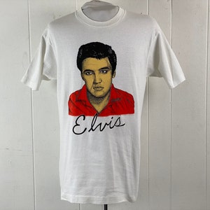 Vintage t shirt,  Elvis t shirt, vintage 1980s Elvis t shirt, 1980s t shirt, Elvis Presley, rock and roll t shirt, vintage clothing, Large
