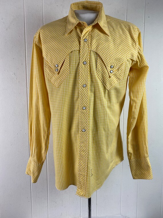 Vintage Shirt Cowboy Shirt Western 