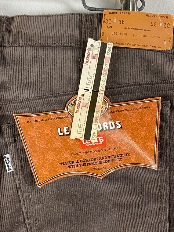 Vintage Levi's, 32 X 36, vintage pants, vintage cordu… Gem