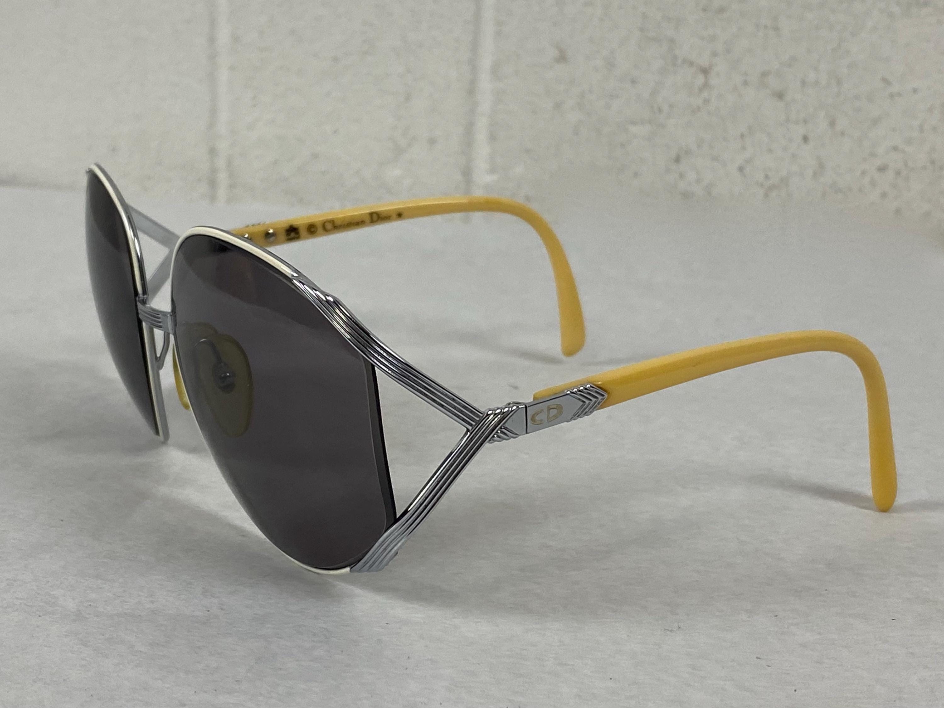 激レア Dior サングラス 4面レンズ ヴィンテージ 希少 オプチル メガネ 70s dior sunglasses - Etsy 日本