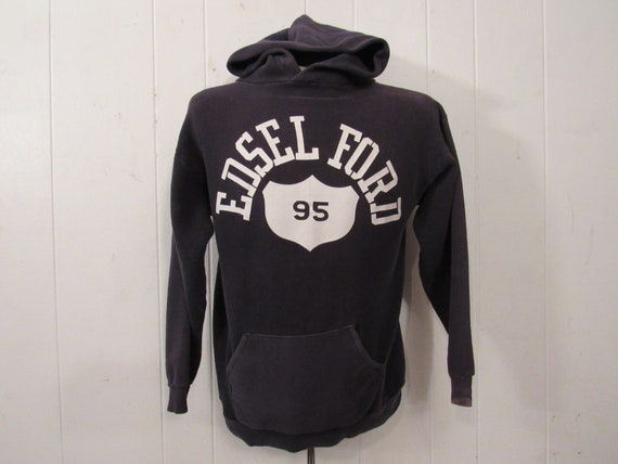 Vintage sweatshirt, 1960s sweatshirt, vintage hood