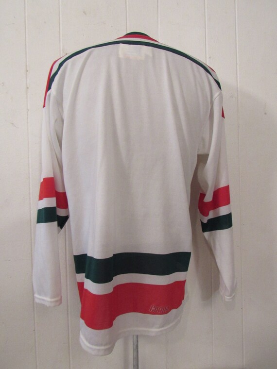 Vintage shirt, hockey shirt, 1970s hockey jersey,… - image 4