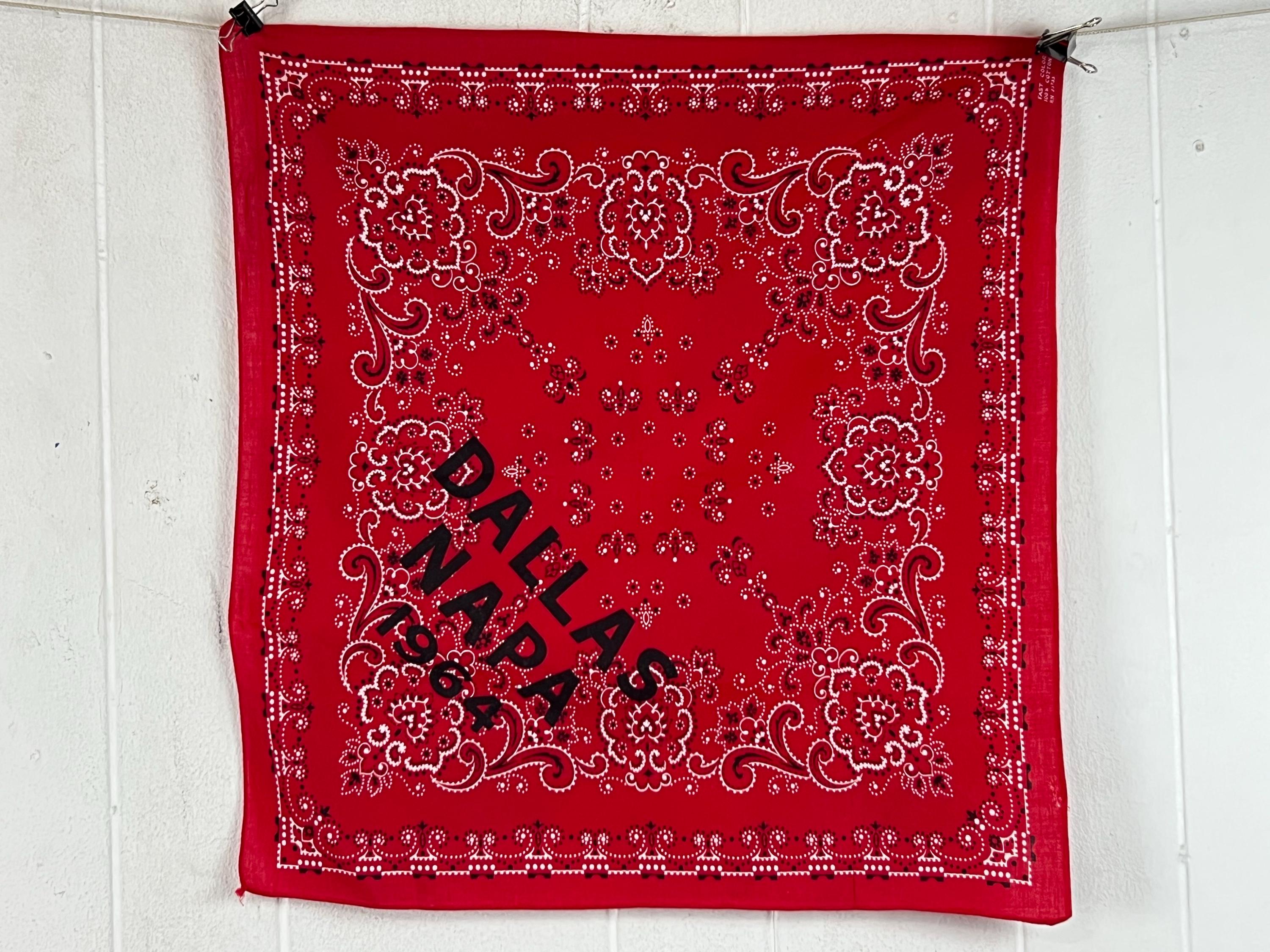 60's Mens Bandana - Etsy