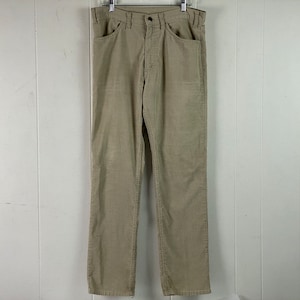 Vintage Levis, vintage pants, vintage corduroy pants, Levis 519 pants, 1970s Levis, vintage corduroys, vintage clothing, 35 x 32