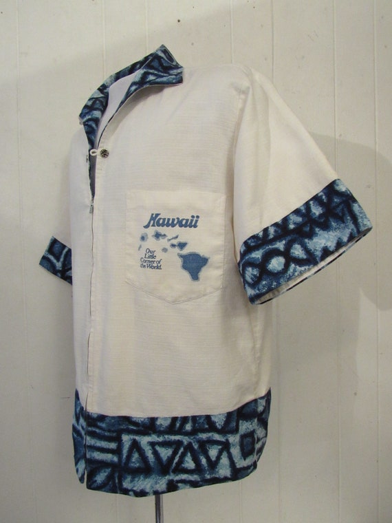 Vintage shirt, Hawaiian shirt, beach shirt, 1950s… - image 4