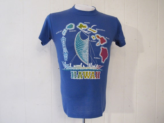 Hawaiian Tee Shirt Vintage Hawaii T-Shirt Hawaiian Tee Shirt Vintage Hawaii T-Shirt