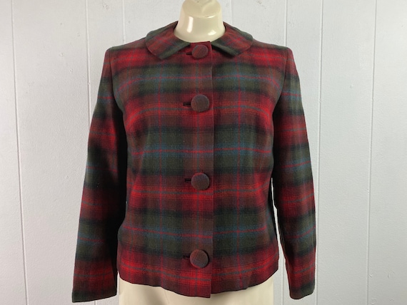 Pendleton jacket, vintage 1950s, vintage jacket, 1950… - Gem