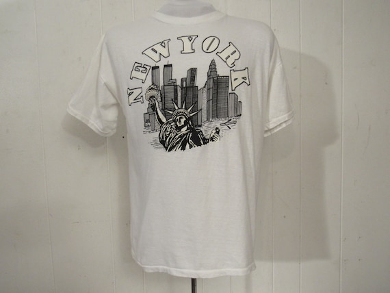Vintage t-shirt, 1980s t shirt, big apple, New Yor