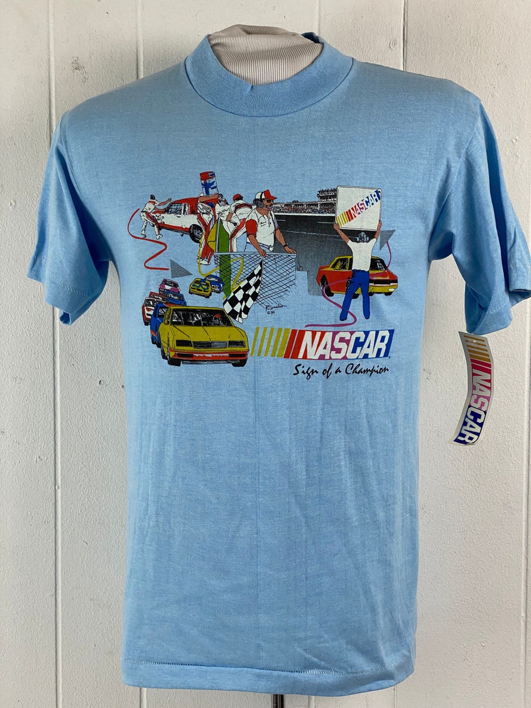 【oan】NASCAR Saturn Vintage Short Sleeve T-shirt oan】NASCAR Saturn Vintage Short Sleeve T-shirt Dale