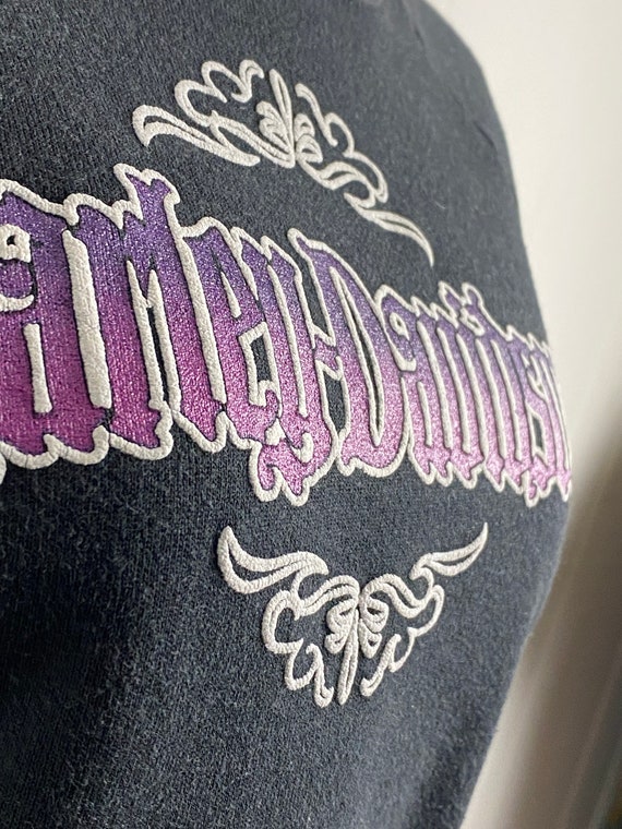 Vintage sweatshirt, size small, Harley Davidson s… - image 3