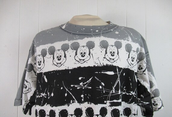 Vintage t shirt, 1980s t shirt, Mickey Mouse t sh… - image 2