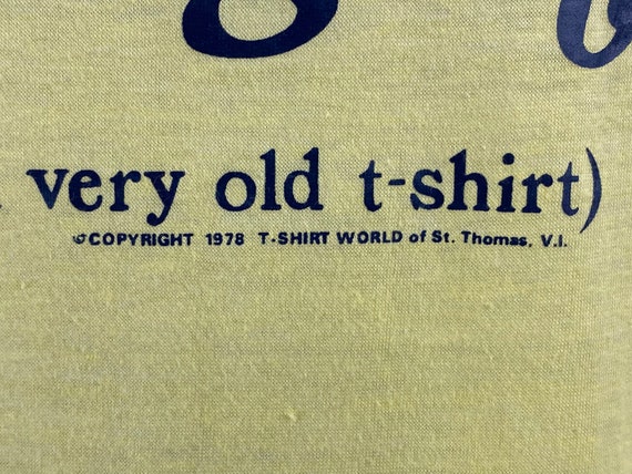 Vintage t shirt, size large, 1970s t shirt, Key W… - image 4