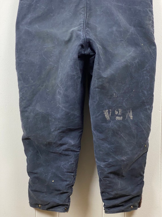 Vintage overalls, size large, U.S. Navy overalls,… - image 10