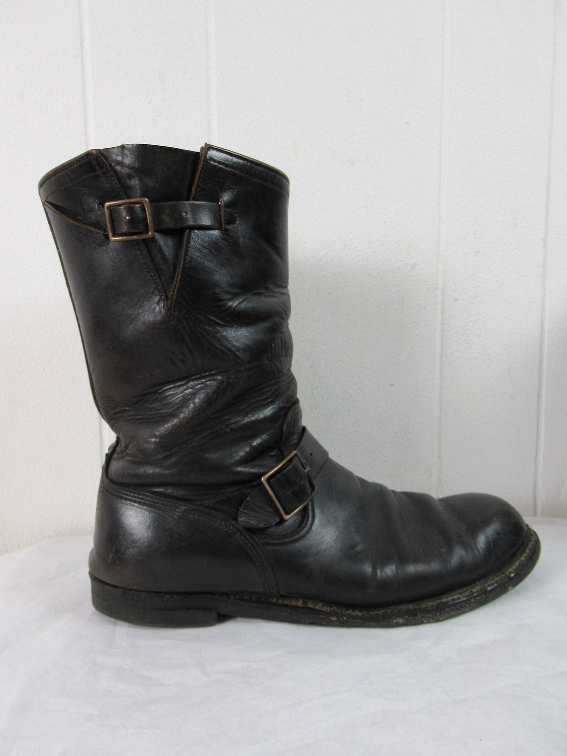 retro motorcycle boots